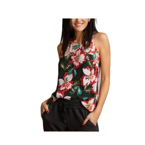 Cabi 5542 hibiscus sleeveless top size M - Picture 1 of 9